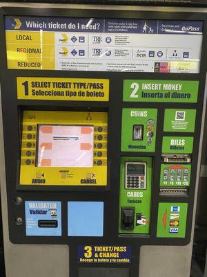 Ticket vending machine