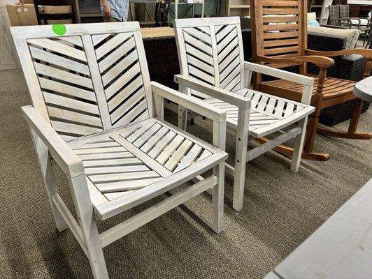 Outdoor chairs