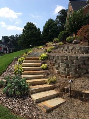 Designed and built by Wade Landscaping and Irrigation