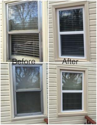 WOW! check out these replacement windows we did for a customer here in Nashville, TN!