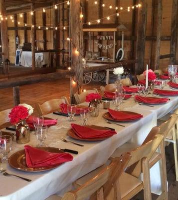 Rustic chic barn wedding at Historic Roseberry!