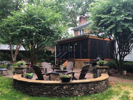 We'll make your backyard superior with our custom backyard renovations.