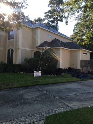 A beautiful roof for a beautiful home.