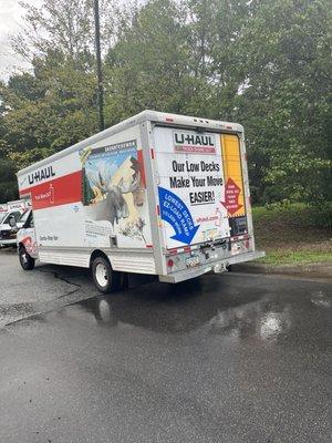 Loaded the 20ft trailer in no time.