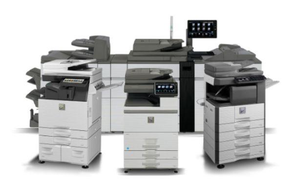 We sell good used copiers and printers