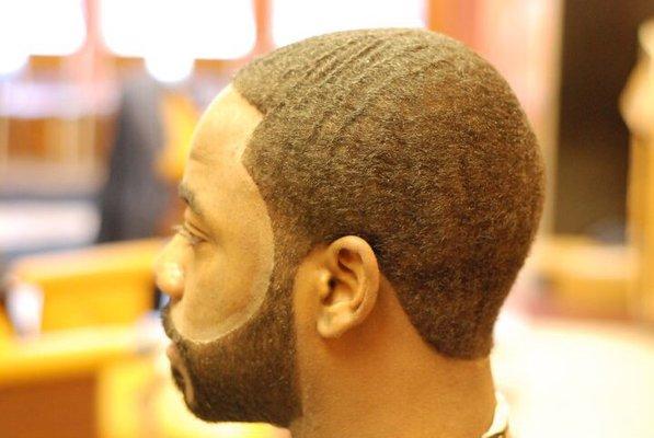 Wavecut with beard