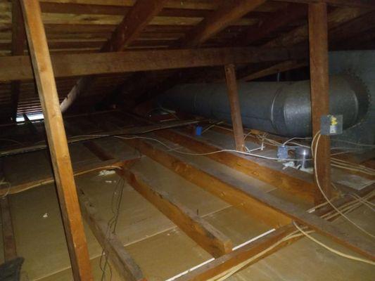 Insulation removal Job in  San Mateo, CA

We offer removal and reinstallation of faulty insulation.