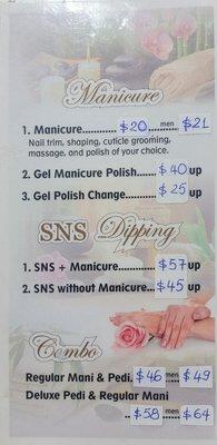 Price List