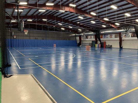 20,000 Sq Ft for basketball, volleyball, and more.