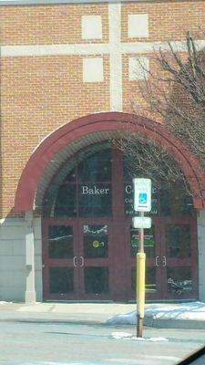 Newer addition of the Baker Center.