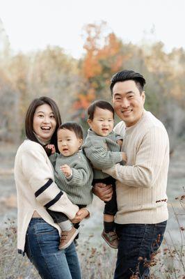 Family portrait in Folsom, CA