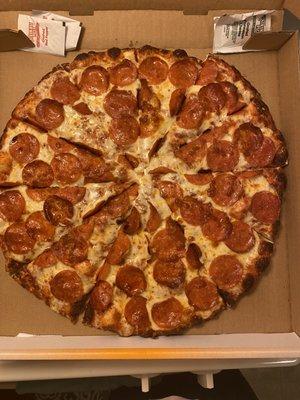 Large Pepperoni Pizza