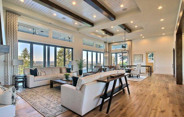 The Aurora from the 2019 Clark County Parade of Homes : Great Room