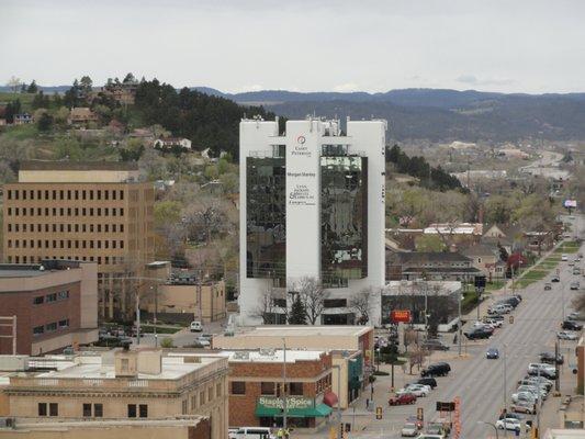 TURNAC tower in downtown Rapid City, South Dakota