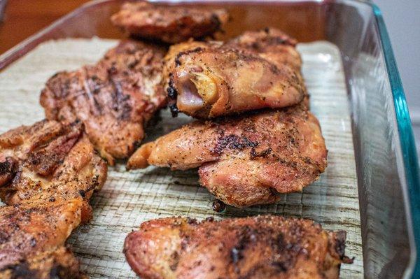 Grilled Chicken Thighs