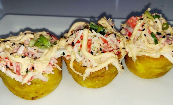 Tostones rellenos