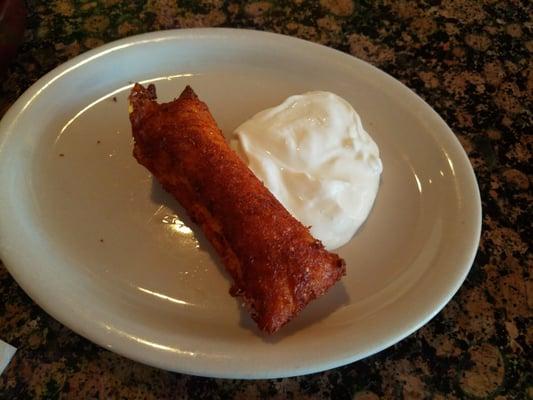 Tamal de Elote Frito! Super unhealthy as its deep fried..... but SUPER delicious.