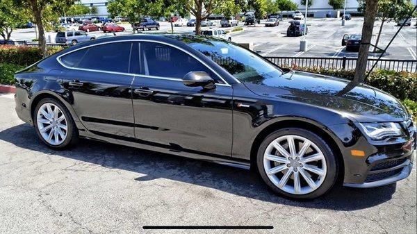 Audi A7 Joe's auto detailing