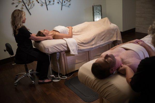 Grab your loved one (or bestie) and join us for a couple's massage!