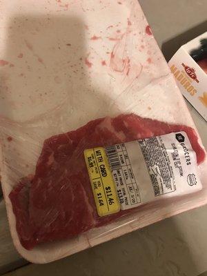 Now I saw videos of meat stores that put blood on old meat and sale it