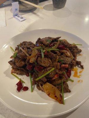 Cumin lamb（孜然羊肉）