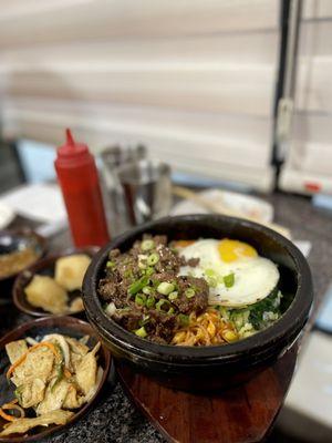 Bibimbop w/Beef