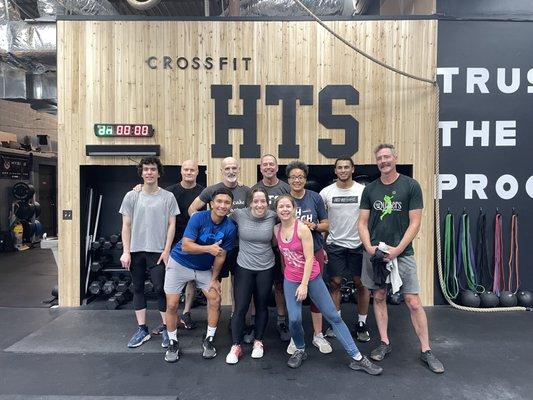 The CrossFit HTS community makes all the hard work easier!