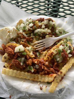 Pastor Garlic Parmesan Fries