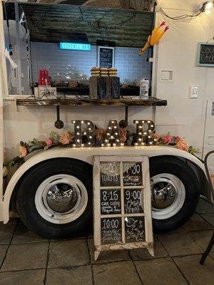 Isn't this bar pretty? Hire our profession mobile bar services. Website shows availability.