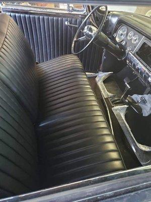 New Interior 1955 Plymouth - Tuck and Roll