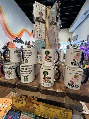 Loved the funny mugs, they have so many!