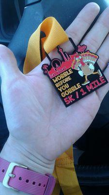 Finishers medal