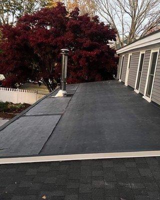 Rubber roofing