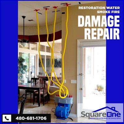 Square One Restoration Water Smoke Fire Damage Repair