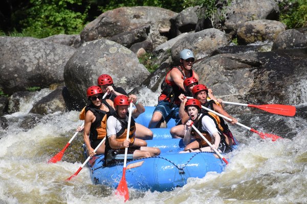 White water rafting with Crab Apple