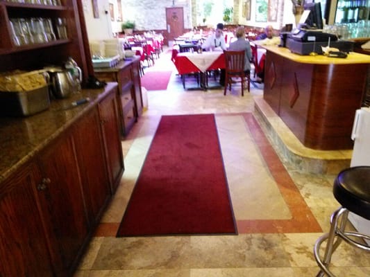 Did you know you can have you restaurant floors power washed and wax call us now.