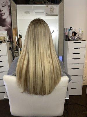 Hair Extentions by Touch by Edward in the heart of Coral Gables