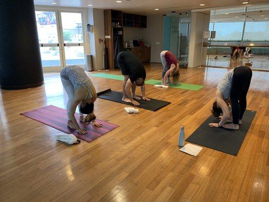 Yoga fun!