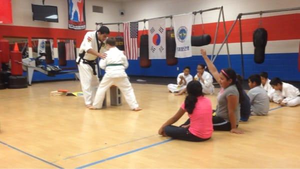 Tae Kwon Doe classes for kids ages 6 and up, Tuesdays and Thursdays from 6pm-7pm, $15 per month per kid