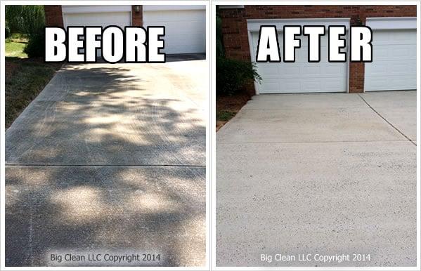 Pressure Washing Driveway