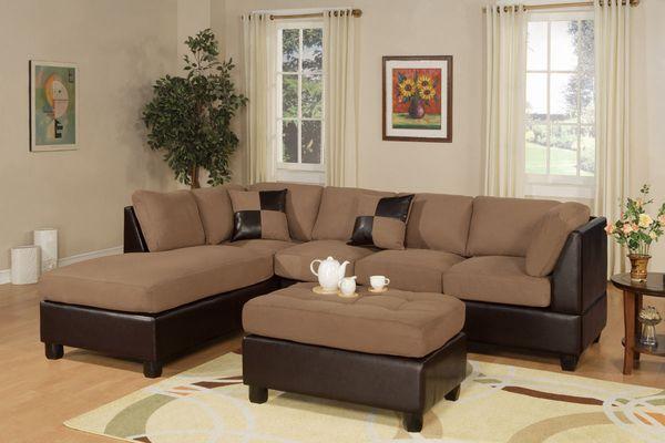 3 pc sectinal $599.99 its also comes in different colors with ottmon come and see more that we have to offer thanks