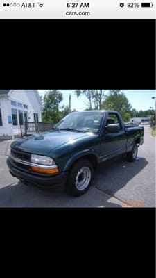 This is the dealer photo of the S10 at Durand Chevy 7-23-14. Truck was spent and the staff was unfriendly. Will not visit again.