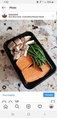 Chicken + Sweet Potatoes + Asparagus