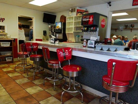 My dad's favorite breakfast spot. Old school diner with all day breakfast.