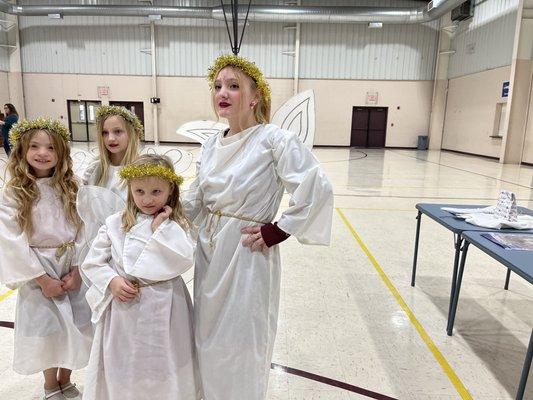 2021 Christmas Eve mass and nativity scene play