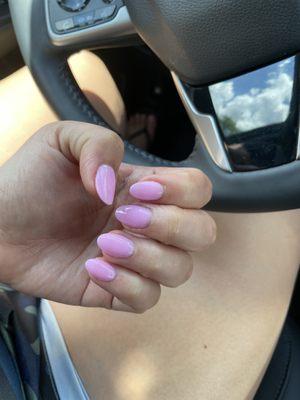 SNS powder manicure