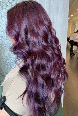 Beautiful purple using Joico semi permanents