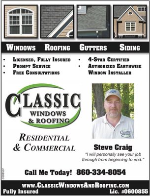 Classic Windows And Roofing