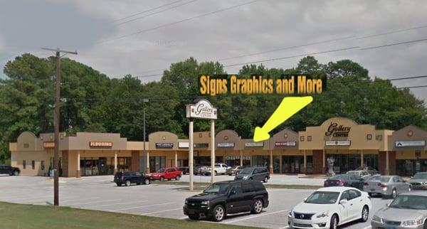 Signs Graphics and More is located at 3110 Wade Hampton Blvd, Unit 12, Greenville/Taylors SC 29687