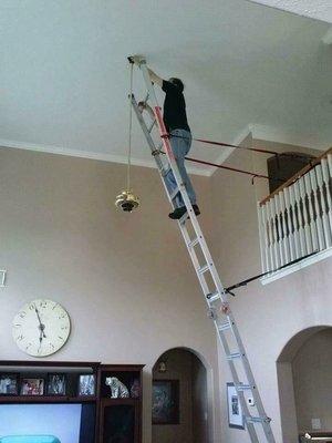 Painting-sheet rocking-light build or smoke detectors replacement